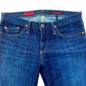 AG Angel Bootcut Dark Jeans 28 Adriano Goldschmied LIKE NEW! Butt Lifting Pants!
